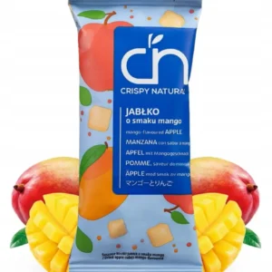 Mele essiccate Croccanti Natural al succo di mango 12 g cubetti