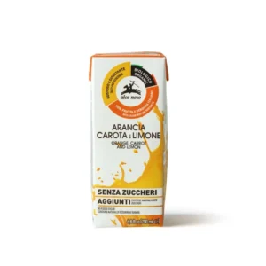 MELE NAPOLE - ARANCIA - CARRIE - LIMONE SENZA AGGIUNTA DI ZUCCHERI BIO 200 ml - ALCE NERO