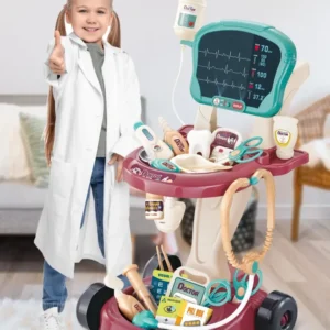 Mini Medic - Attenti e intelligenti - Set di giocattoli per il carrello del dottore