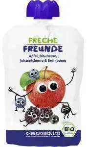 Mousse di mele e frutti di bosco 100g EKO