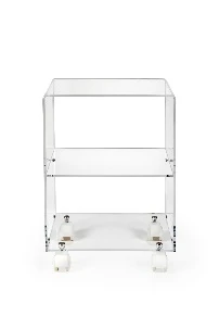 OBVIOUS CARRELLO TRASPARENTE