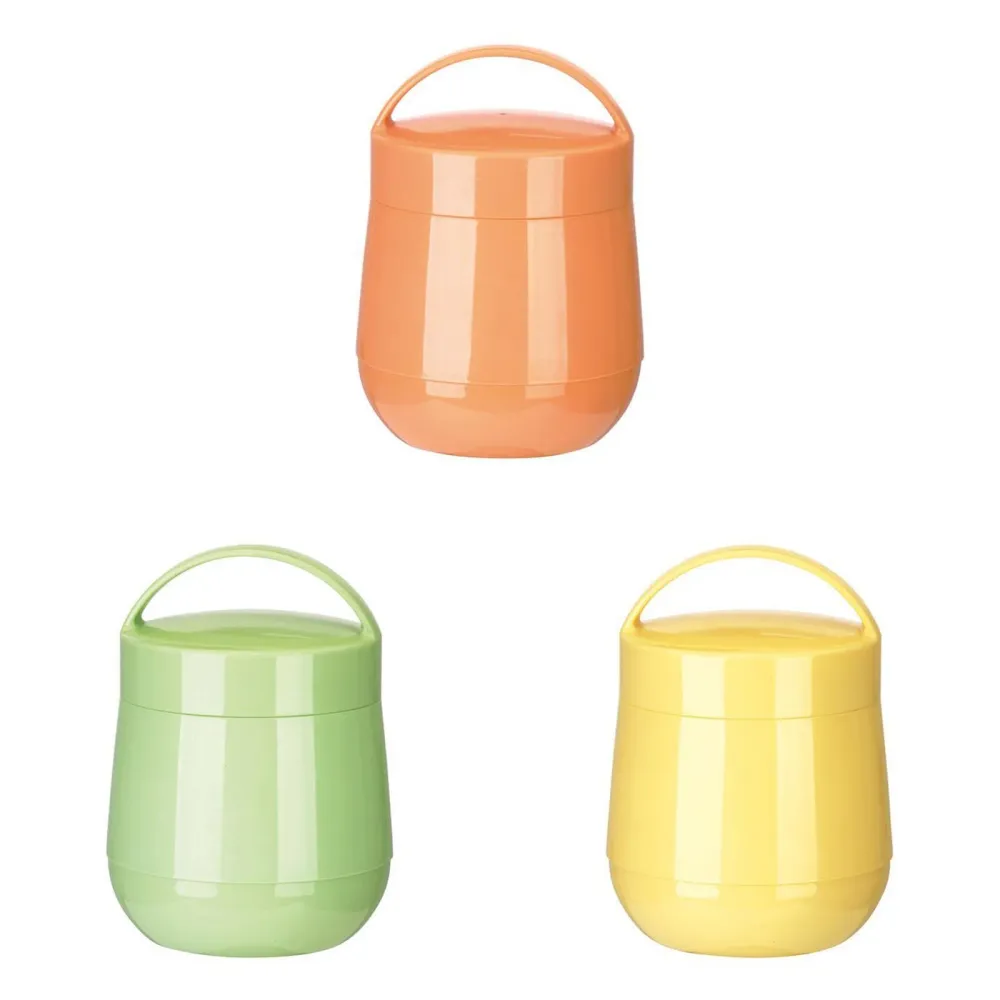 Portavivande termico da 1 litro linea "Family" plastica resistente