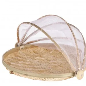 Portavivande Tondo Cm.35x25h Bamboo 105653