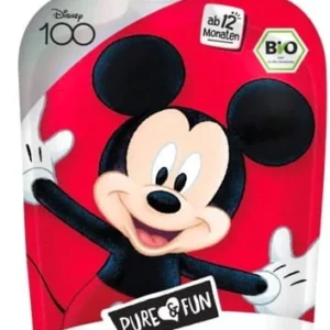 Purè di mele, banane e pesche BIO 100 g Mickey Mouse