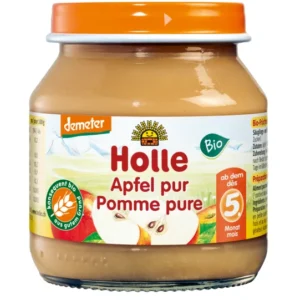Purè di mele senza glutine da 5 mesi DEMETER BIO 125 g (barattolo) - HOLLE
