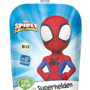 Purea di mele e banane con farro BIO 100 g Spidey