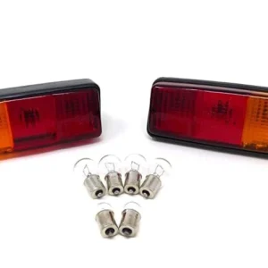 RMS LED Coppia Fanale/Faro Posteriore Carrello Appendice/Rimorchio + LAMPADINE