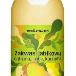 SACRIFICIO DI MELE CON LIMONE, ZENZERO E CURRICO BIO 700 ml - DELIZIOSO (ZAKWASOWNIA)