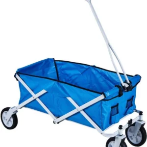 SALERNO - carrello da spiaggia e campeggio pieghevole Blu Milani Home