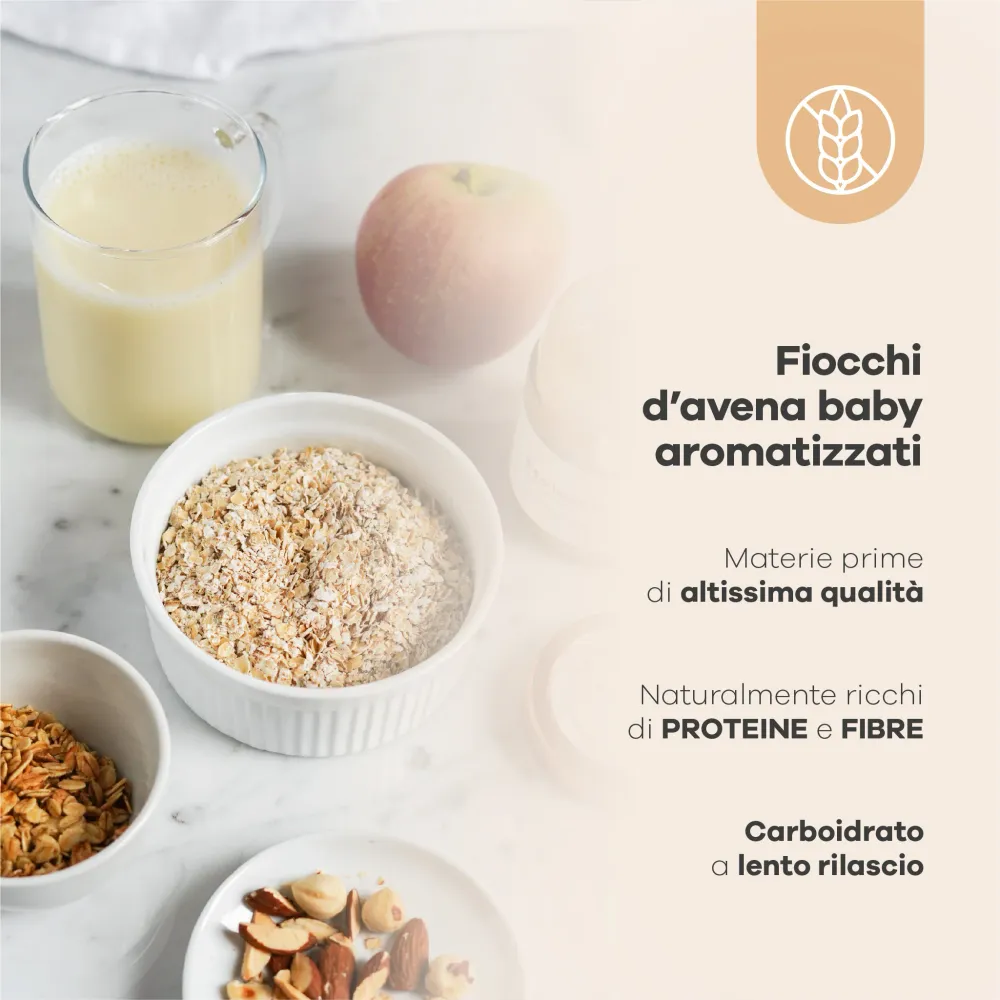 Slurpyflakes Fiocchi d'Avena Baby Strudel di Mele