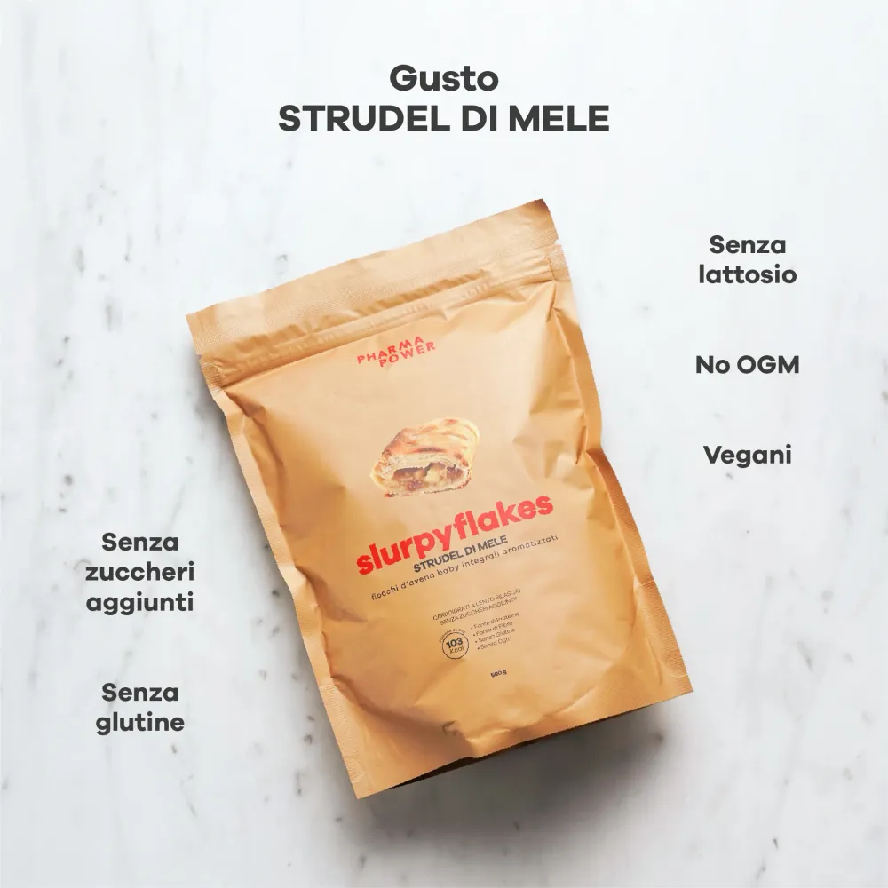 Slurpyflakes Fiocchi d'Avena Baby Strudel di Mele