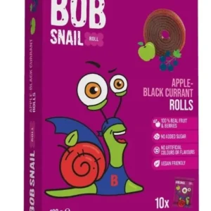 Snack di mele e ribes senza glutine 100 g - BOB SNAIL