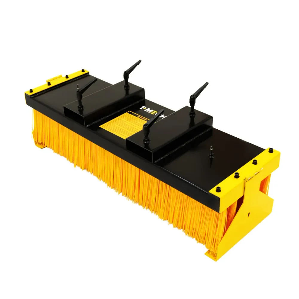 Spazzola Per Carrello Elevatore Con Supporto