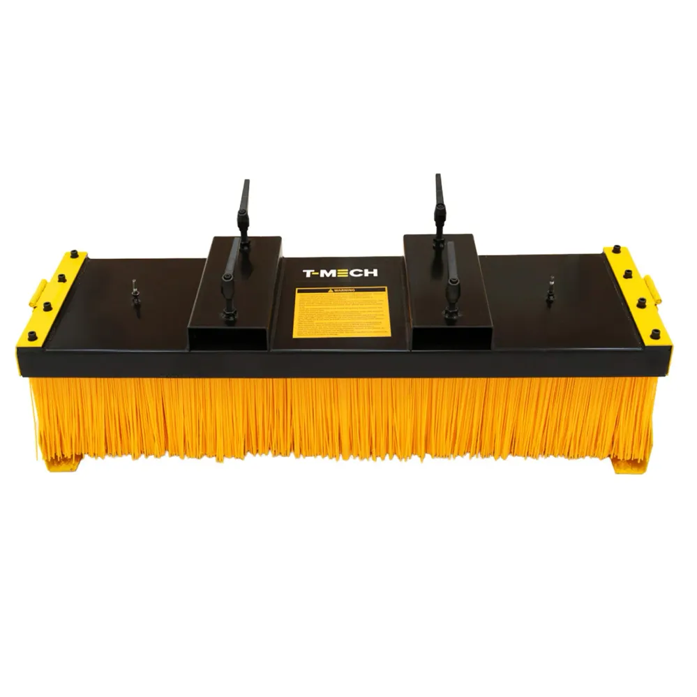 Spazzola Per Carrello Elevatore Con Supporto