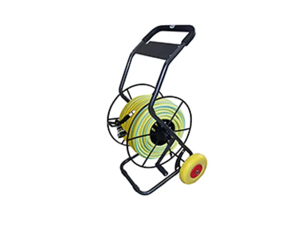 Tegustar® Profi – Carrello Avvolgitubo Acciaio con 50 m Tubo Ultraflex TOP NTS SKY TECH