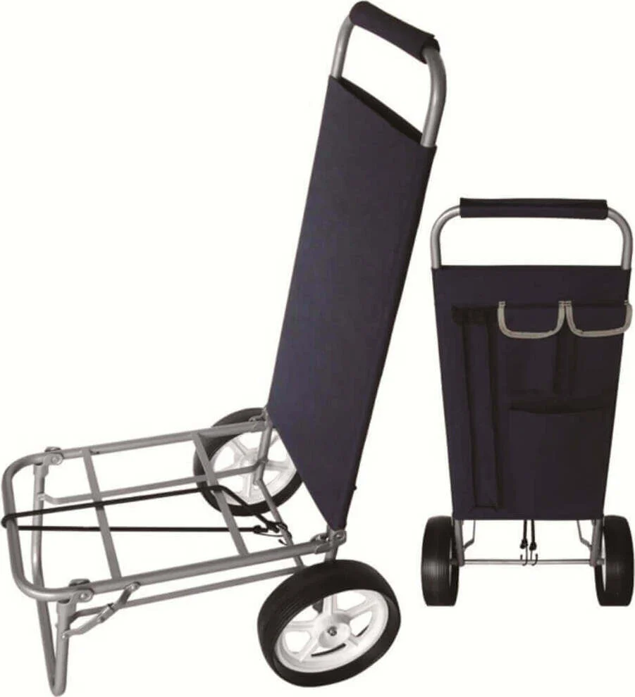TERAMO - carrello da spiaggia e campeggio pieghevole Blu Milani Home