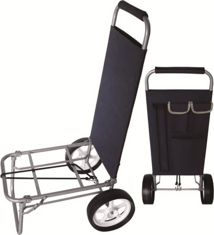 TERAMO - carrello da spiaggia e campeggio pieghevole Blu Milani Home