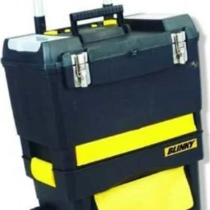 Trolley Carrello Valigetta Portattrezzi Poreta Utensili Lavoro Plastica Tessuto