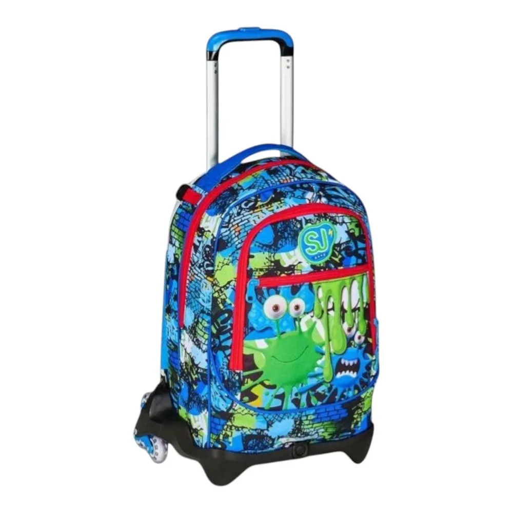 Trolley SJ Jack 3WD Fantasys Boy – Zaino 3 1 con Carrello da 33 Lt