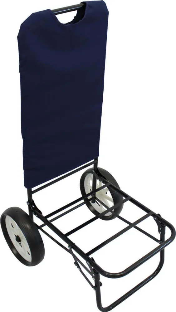 VARESE - carrello da spiaggia e campeggio pieghevole Blu Milani Home