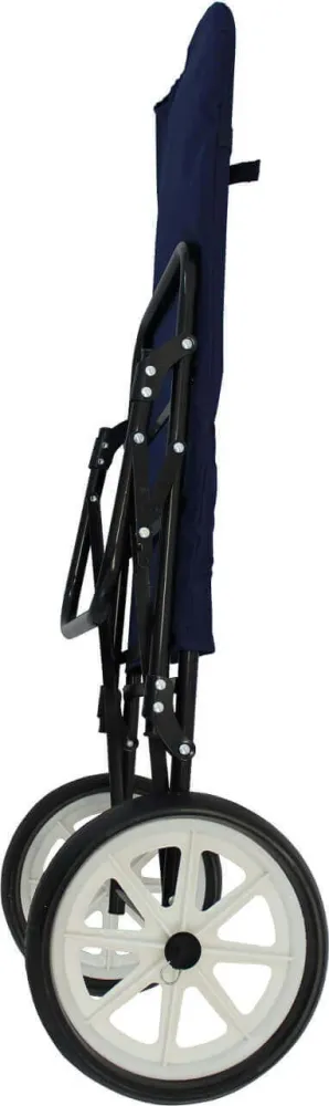VARESE - carrello da spiaggia e campeggio pieghevole Blu Milani Home