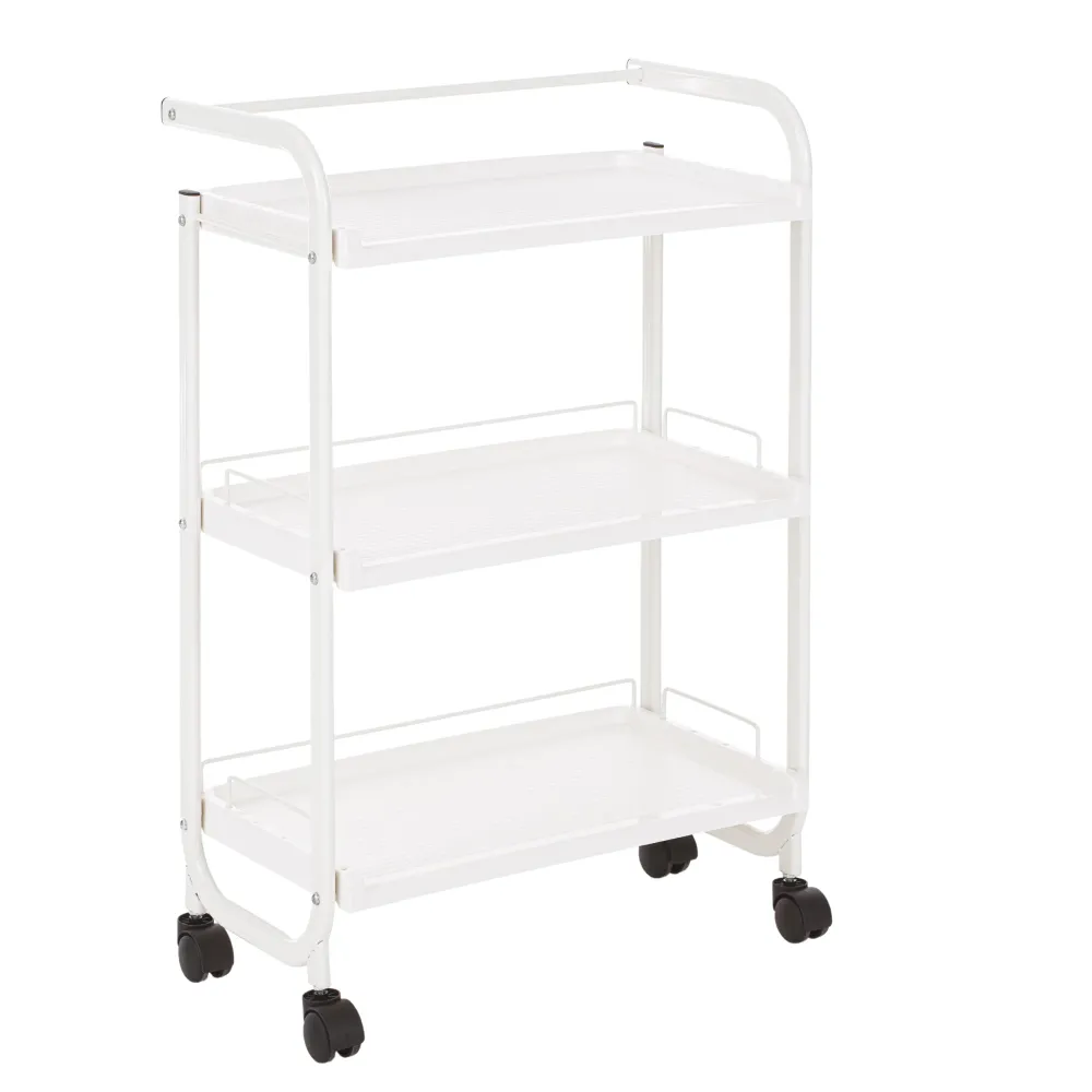 XANITALIA - premium 500 carrello Struttura alluminio verniciato 3 ripiani 3 ripiani plastica ABS