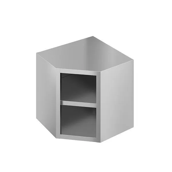 Pensile angolare Vaiotec TOPLINE 700 / aperto angoli arrotondati 70x70x66 cm 10787