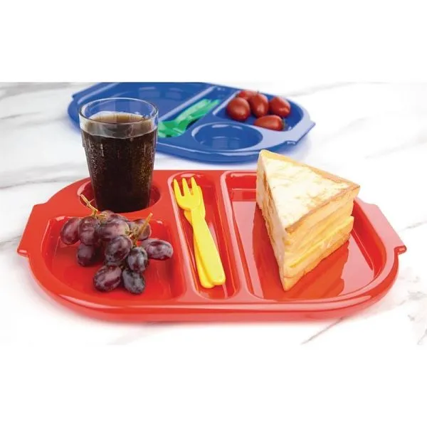 OLYMPIA Kristallon Vassoio microscopico menu policarbonato rosso 322 cm PU: 10 pezzi DL126