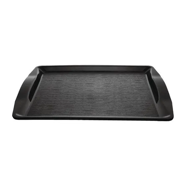 OLYMPIA Kristallon vassoio veloce food nero 42 x 305 cm CM940