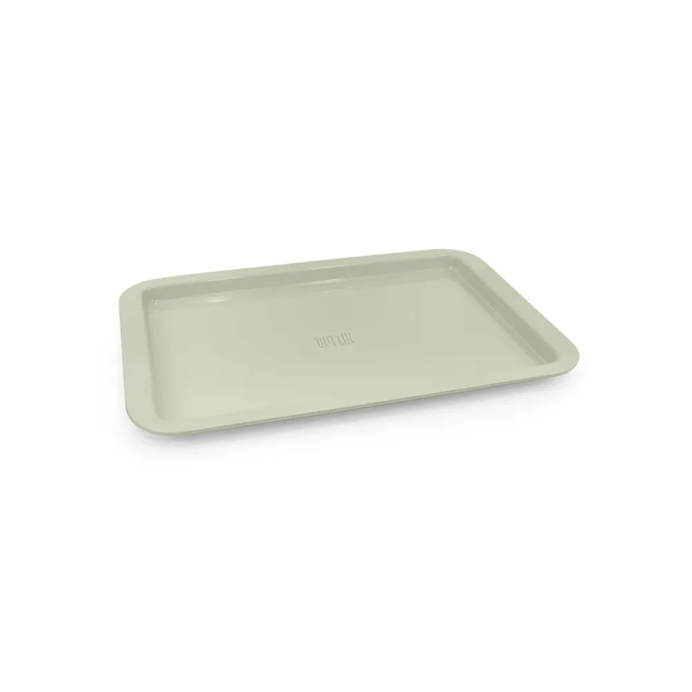 Vassoio per la colazione Quttin Metallo 38 x 27 x 2 cm (12 Unità)