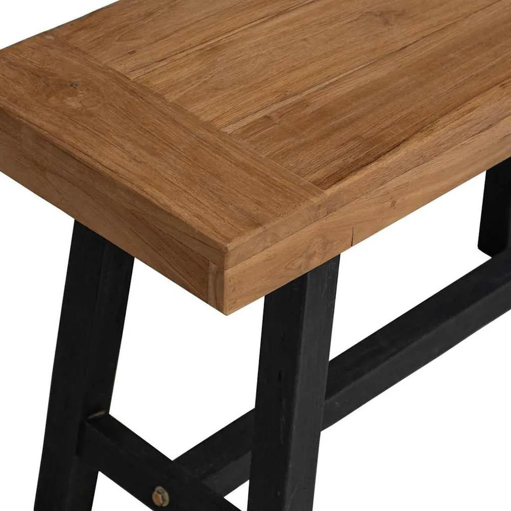 Certificato PEFC/FSC Panchina 80 cm Legno Massello di Teak