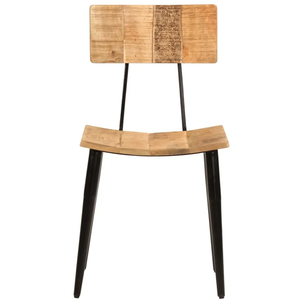 Design Moderno e Funzionale Sedie da Pranzo 2 pz 44x40x80 cm Legno Massello di Mango