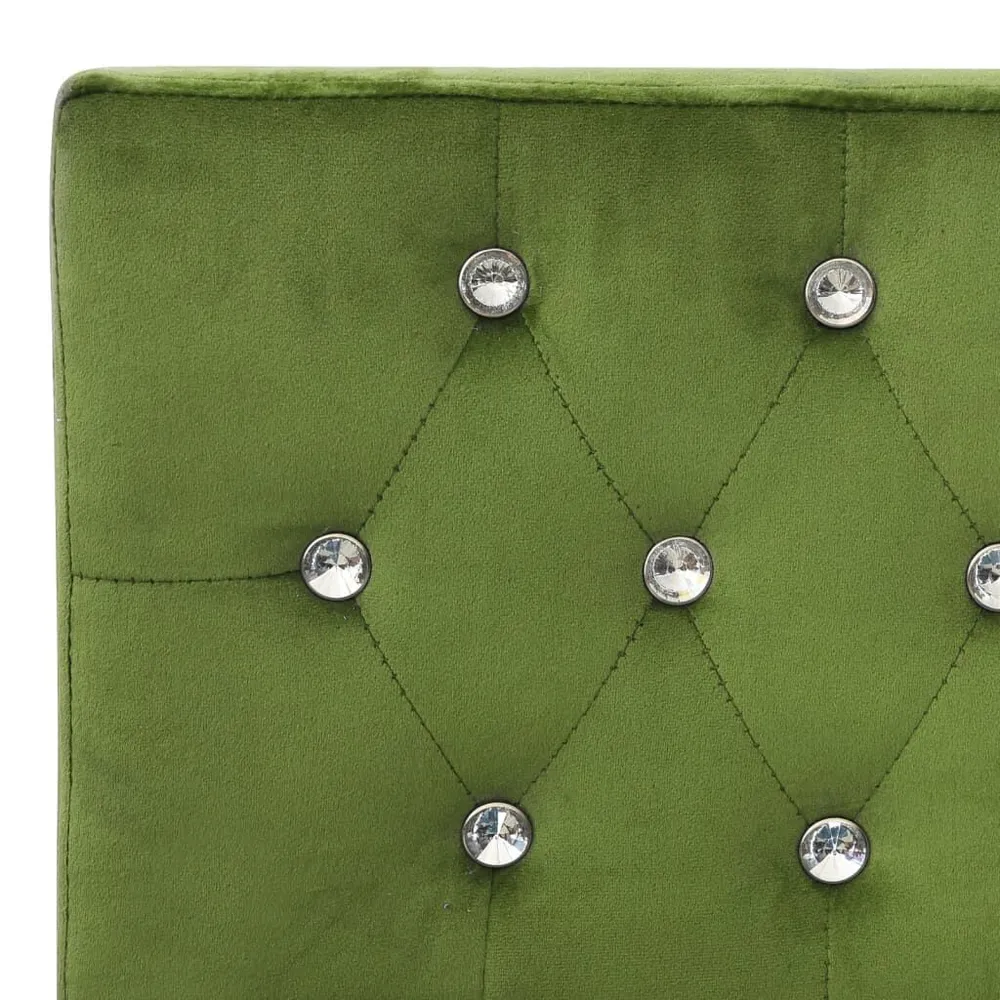 Panca 110 cm Velluto Verde Evidente