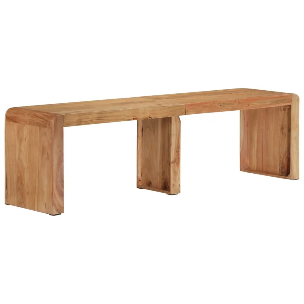 Panca 160x38x45 cm Legno Massello di Acacia - Consegna e Montaggio Inclusi