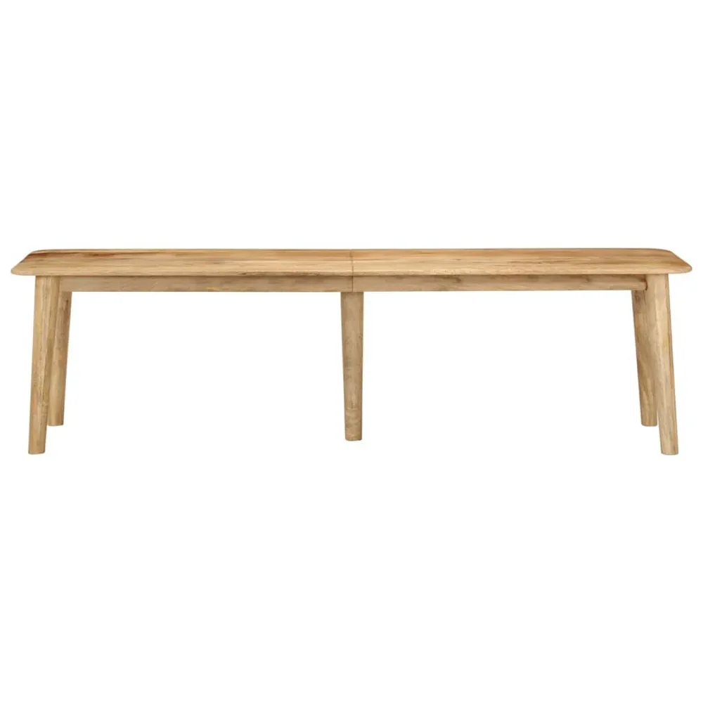 Panca 160x40x45 cm Legno Massello di Mango Facile Montaggio