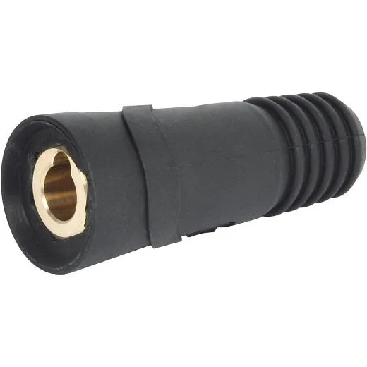 Giunto ELMAG 10/16/25mm² rosso perno Ø 9mm 60% ED 200A 'con manicotto PVC rosso' 56326