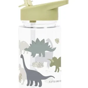 Borraccia con Cannuccia 450 ml - Dinosauri - Senza BPA! Little Lovely Company