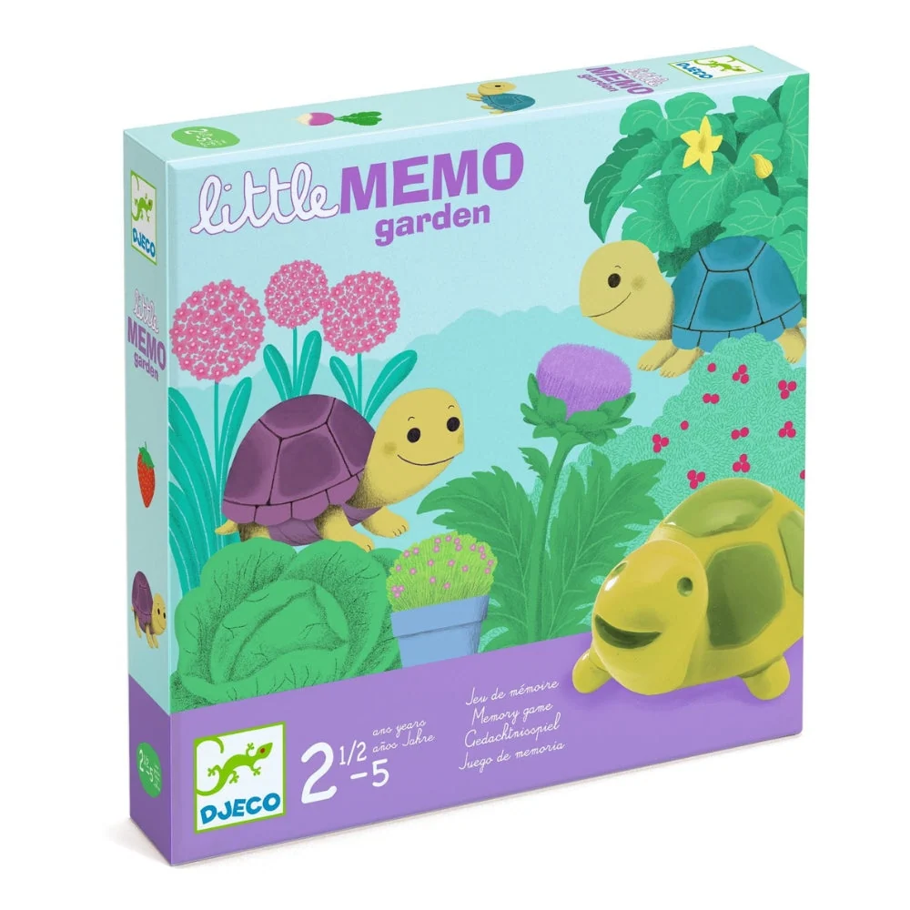 Djeco Gioco da tavolo per bambini Little Memo Garden