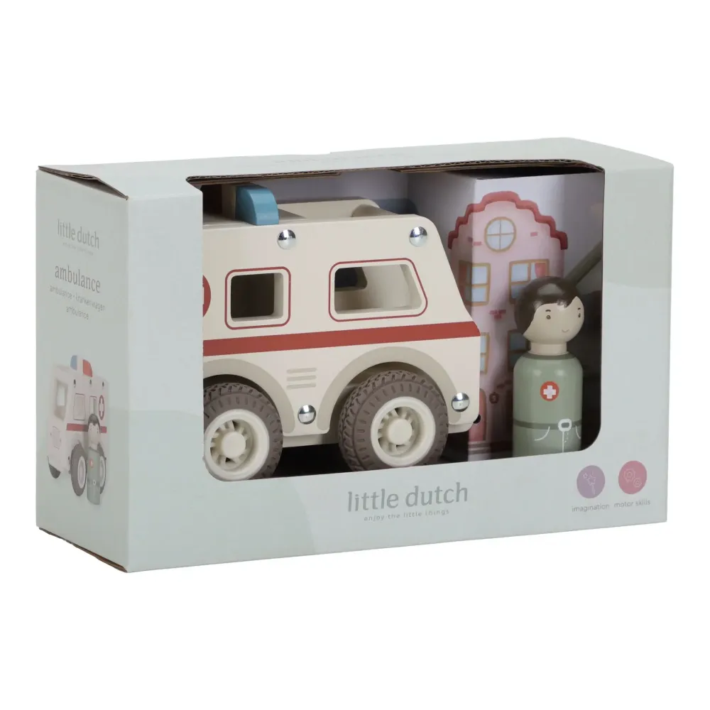 Little Dutch - Ambulanza Con Personaggio