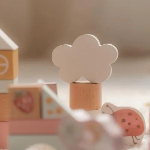 Little Dutch - Blocchi Da Costruzione Rosa Giardino Delle Fate