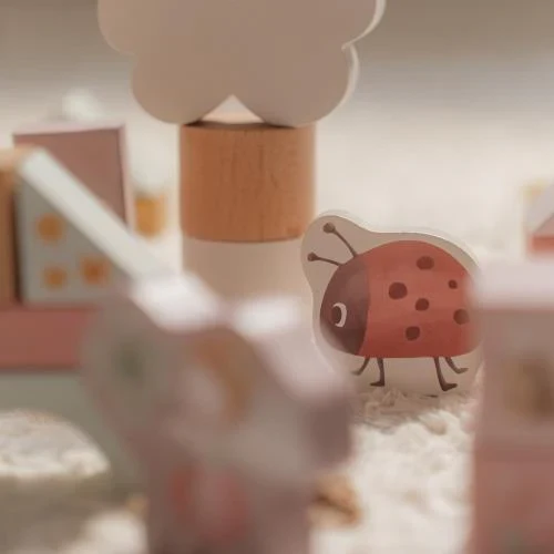 Little Dutch - Blocchi Da Costruzione Rosa Giardino Delle Fate
