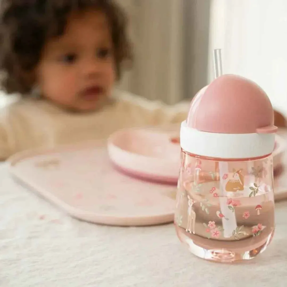 Little Dutch® Borraccia con cannuccia Fairy Garden 300ml