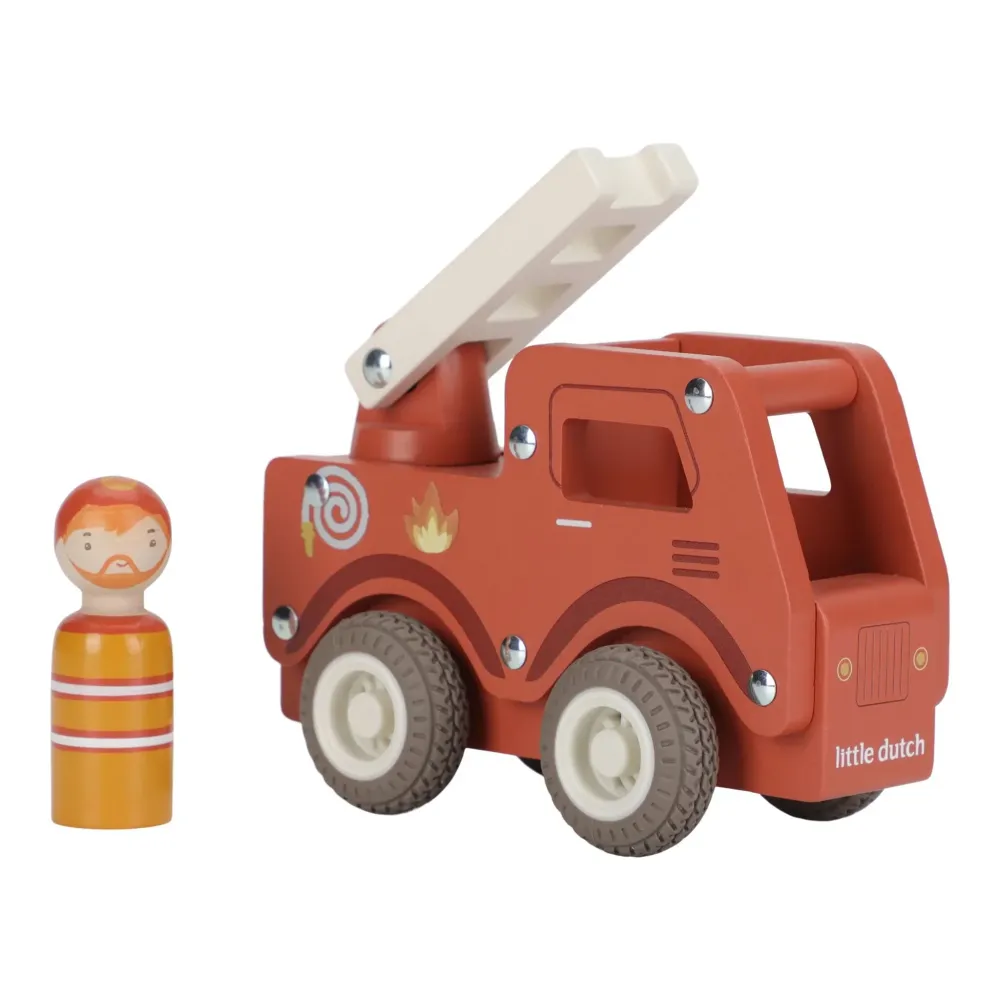 Little Dutch - Camion Dei Pompieri Con Personaggio