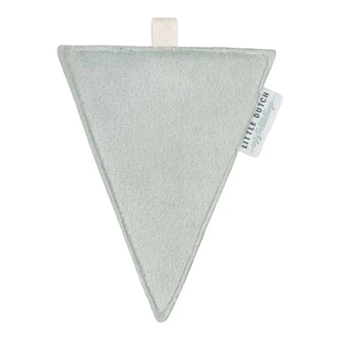 Little Dutch – Elemento per ghirlanda Bandierina verde – Decorazione personalizzabile