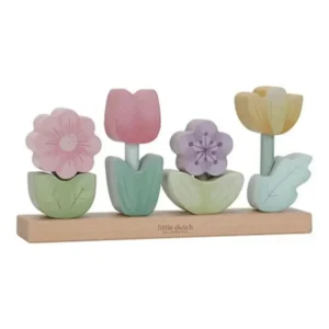 Little Dutch - Fiori impilabili-Rosa -Giardino delle fate