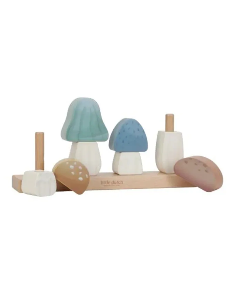 Little Dutch - Funghi impilabili-Blu – Amici della foresta