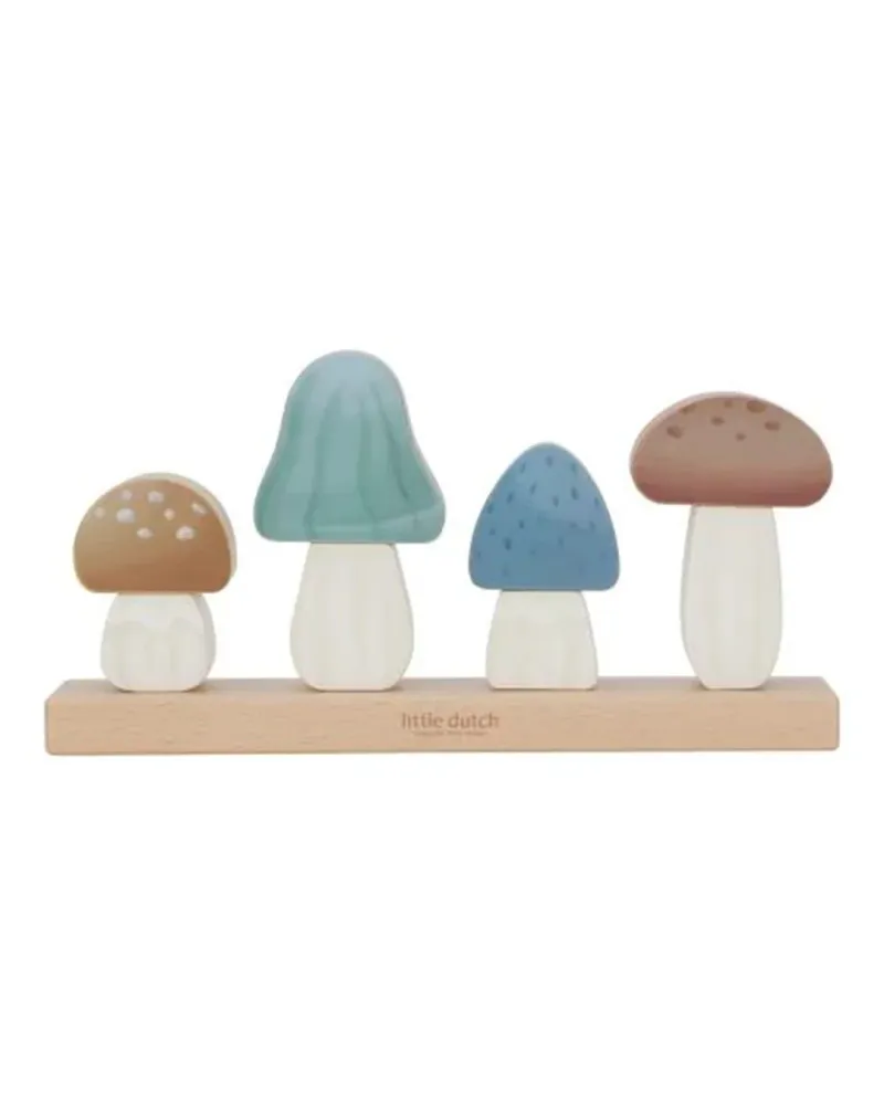 Little Dutch - Funghi impilabili-Blu – Amici della foresta
