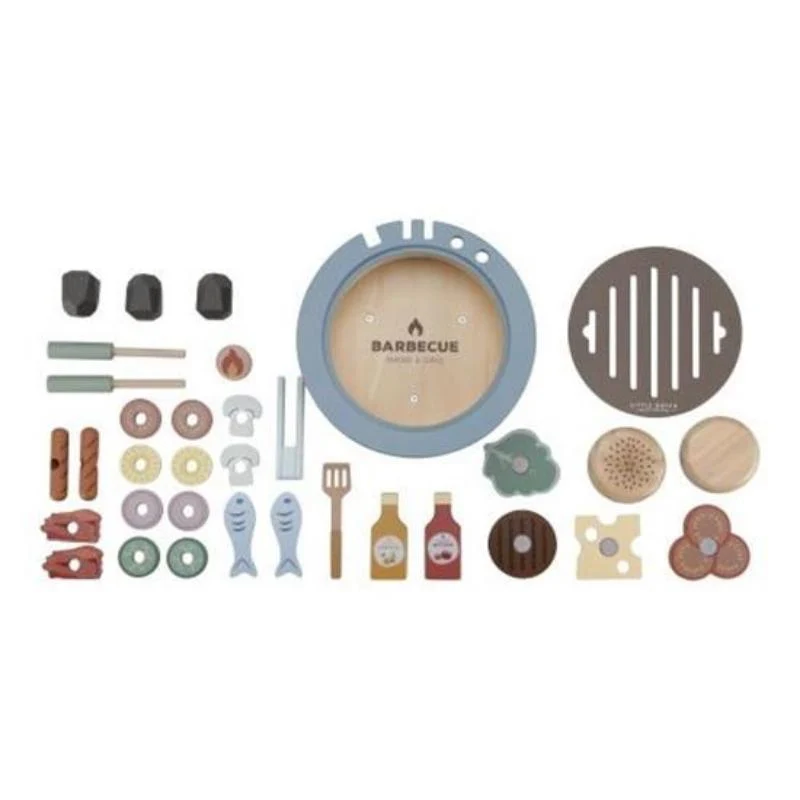Little Dutch Set barbecue legno