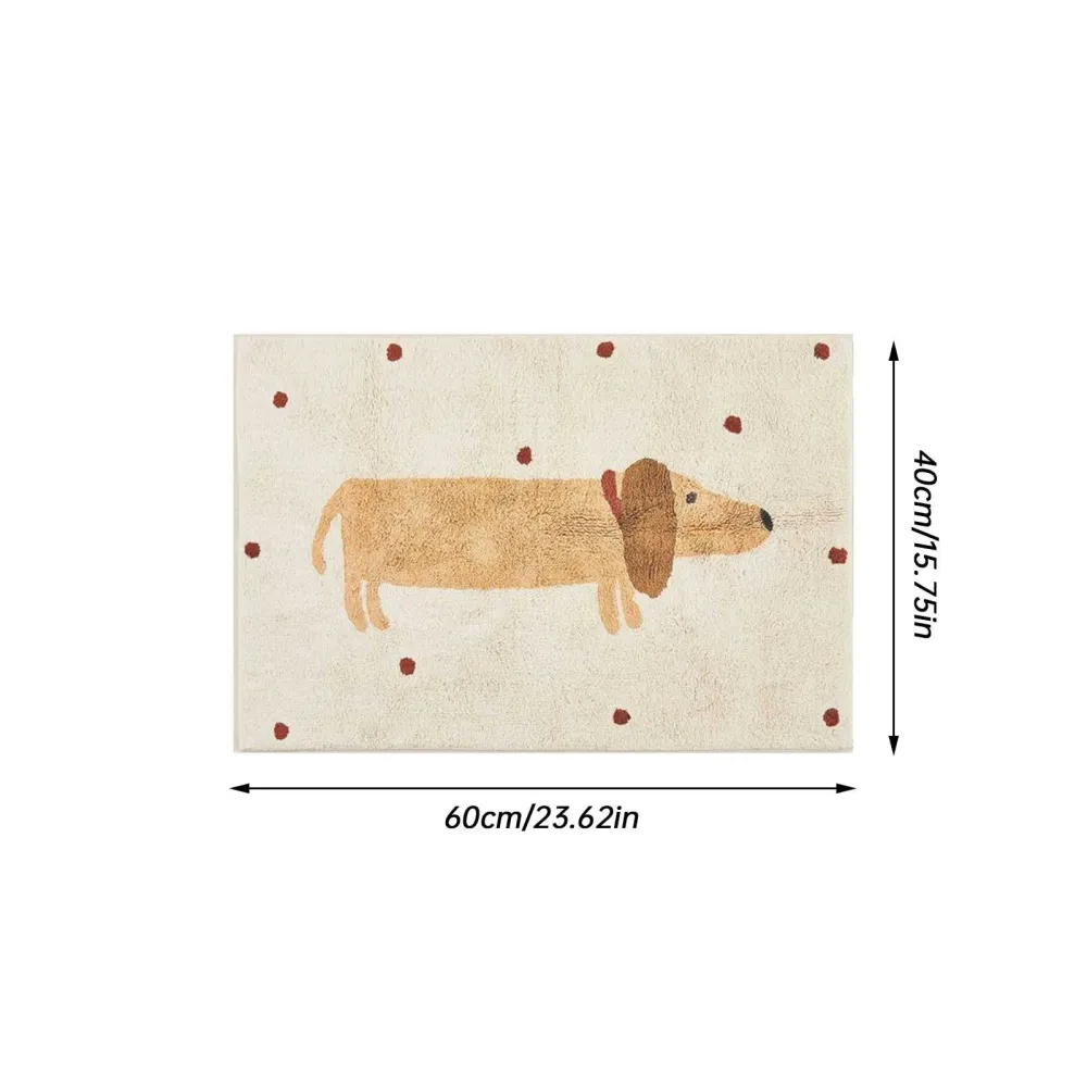 Little Haven™ - Morbido e confortevole - Tappeto con stampa bassotto