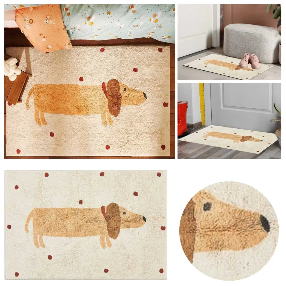 Little Haven™ - Morbido e confortevole - Tappeto con stampa bassotto